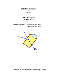 Syllabus Template - Faculty Sites