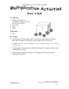 Multiplication Activities - Baltimore County Public Schools