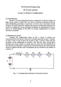 Lecture 04 Resistive Configurations Full