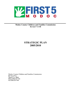 Strategic Plan 2005-2010