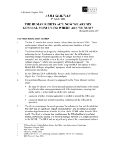 Now We Are Six - The Constitutional & Administrative Law Bar