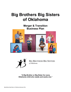 merger-transition-plan - Big Brothers Big Sister International
