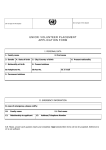 Application Form P11