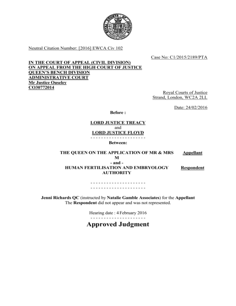 Court Of Appeal Judgment Template