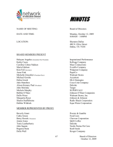 Minutes - Network of Executive Women