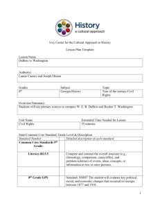 Lesson Plan - History: A Cultural Approach