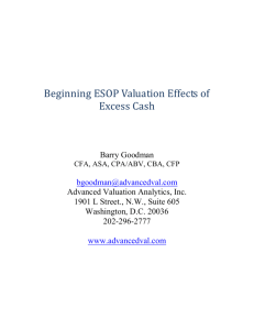 notes - Advanced Valuation Analytics