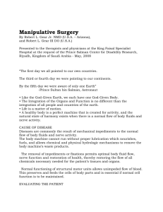 Manipulative Surgery - Comprehensive Health Services