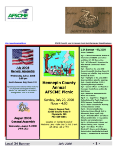 July, 2008 - AFSCME Local 34