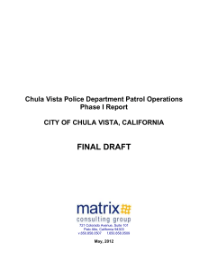 II - Chula Vista Police Officers Association