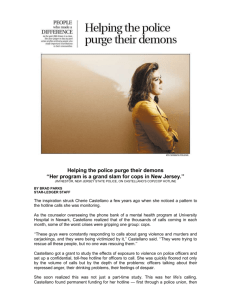 Helping the police purge their demons