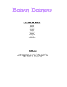 Book Title: Barn Dance - Kentucky Department of Education