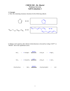 1 - Chemistry at Winthrop University