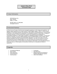 cv/resume - Expert Witness Network