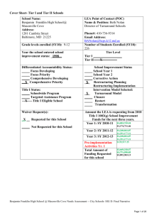 Microsoft Word - Title I 1003 LEA final narrative