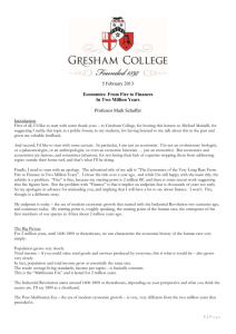 Transcript for - Gresham College