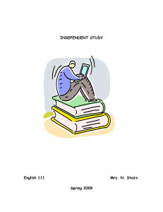 independent study - stairshome