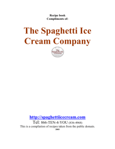 Very Raspberry Granita - The Spaghetti Ice Cream Company