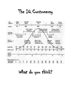 The IQ Controversy