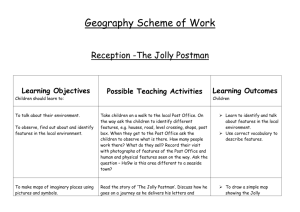 Geography Scheme of Work - Aldingbourne Primary School