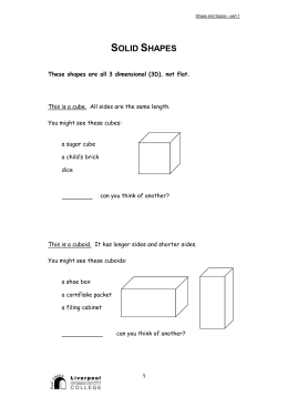 draw any 5 solid shapes