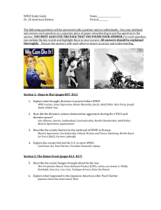 WWII Study Guide