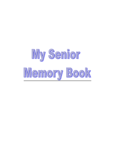 Senior Memory Book - Mater Academy Lakes High School