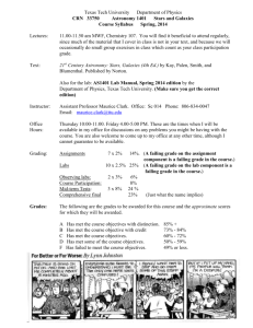 Course Syllabus - Department of Physics