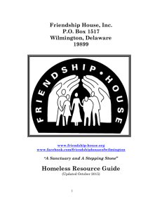 Homeless Resource Guide