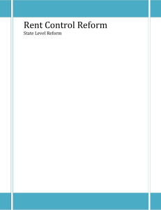 Rent Control