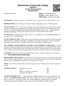 Cann- Statistics- Syllabus- Summer 2015 - tcann