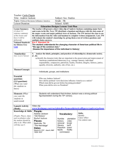 Lesson/Unit Plan Format