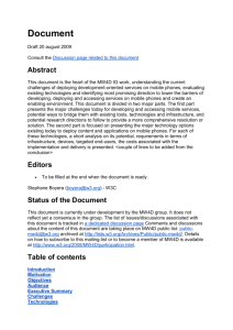 Document - W3C Public Mailing List Archives