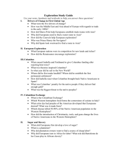 Exploration Study Guide
