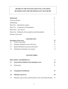 Useful Document - ECC - Report on the Investigation into a Sectoral