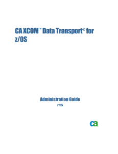 Appendix A: CA XCOM Data Transport Health Checks