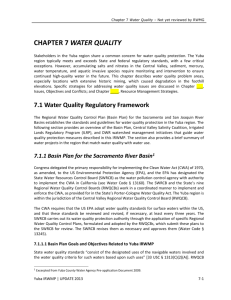 Chapter 7 Water Quality