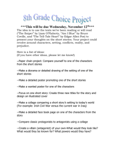 8th grade choice project