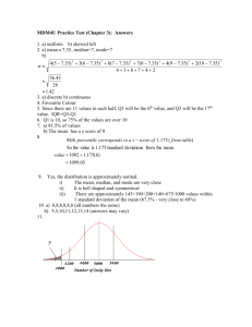 MDM4U Practice Test (Chapter 3): Solutions