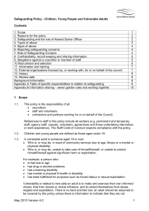 Safeguarding Policy - Lewes District Council