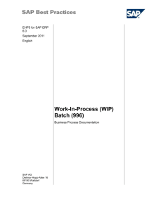 Business Process Procedures