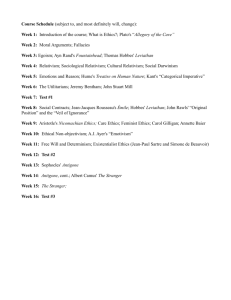 Course Schedule (subject to, and most definitely will, change): Week