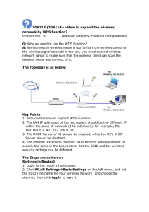 3G611R (3G611R+)-How to expand the wireless network by WDS