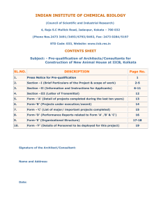 iicbtender - Council of Scientific and Industrial Research