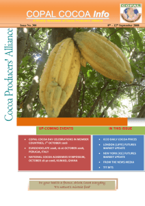 COPAL COCOA Info - Cocoa Producers' Alliance