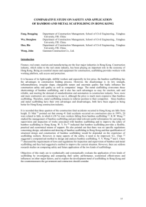 Comparative Study on Safety and Application of Bamboo and Metal