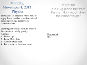 Monday, August 26, 2013 Physics