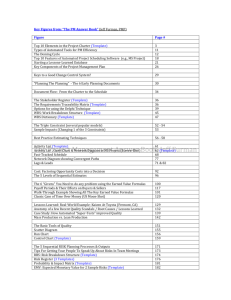 The Project Management Answer Book, Jeff Furman Key Figures