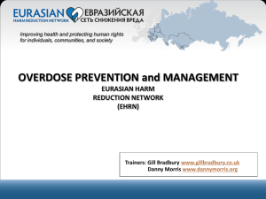 (NALOXONE) PROGRAMME - Eurasian Harm Reduction Network