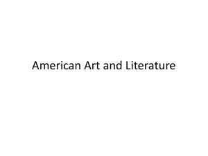 American Art and Literature